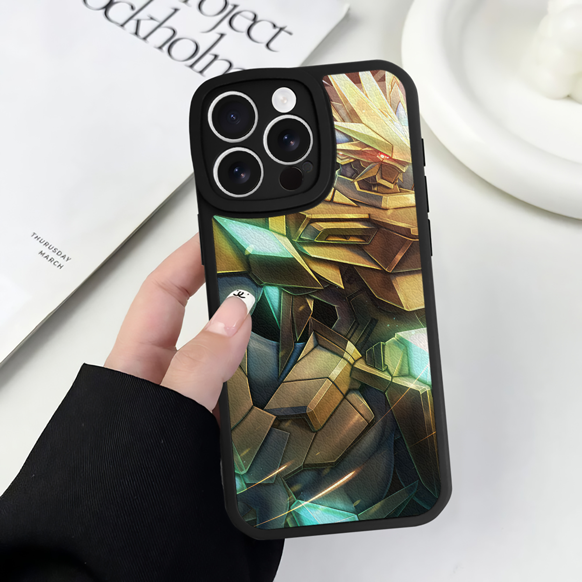 （画像用） Digimon デジタルモンスター/デジモン 【iPhone 16シリーズ対応】シリコンスマホケース（レザー調） 材質：シリコン